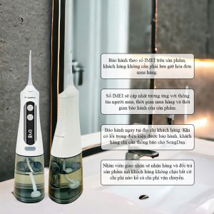 Chính sách bảo hành máy tăm nước và các ưu điểm vượt trội