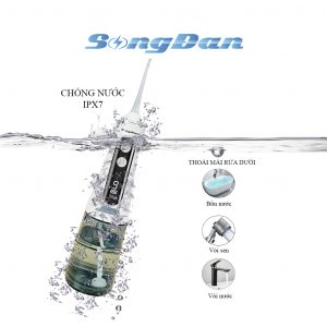 Chống nước IPX7 cho bạn dễ dàng rửa dưới bồn nước vòi sen vòi nước